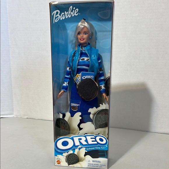 Barbie Mattel Vintage 2001 Oreo Themed School Time Fun Doll - Picture 9 of 11